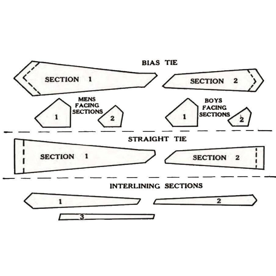 PDF Vintage 1930 s Sewing Pattern Men s Boys Neck Ties Instantly Print At Home Etsy Sweden