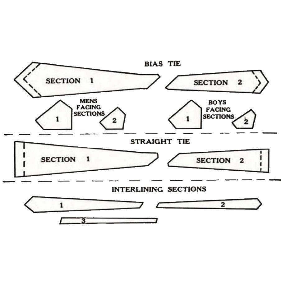 PDF Vintage 1930 s Sewing Pattern Men s Boys Neck Ties Instantly Print At Home Etsy Sweden