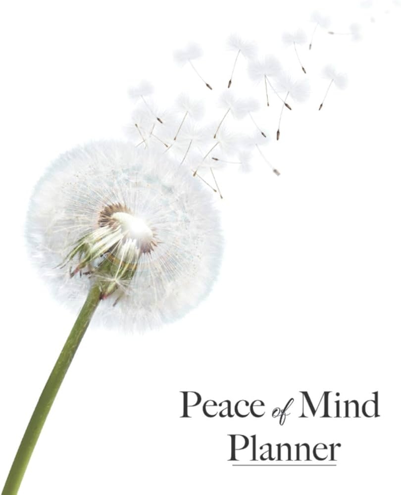 Peace Of Mind Planner End Of Life Planner To Organize Your Final Wishes And Important Information Michael Elizabeth 9798721924248 Amazon Books