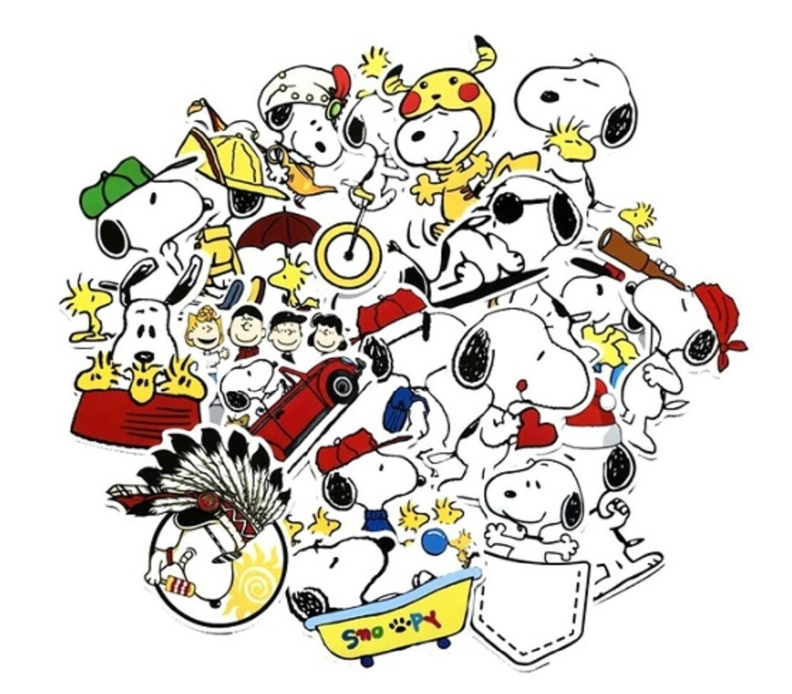 snoopy stickers for cars