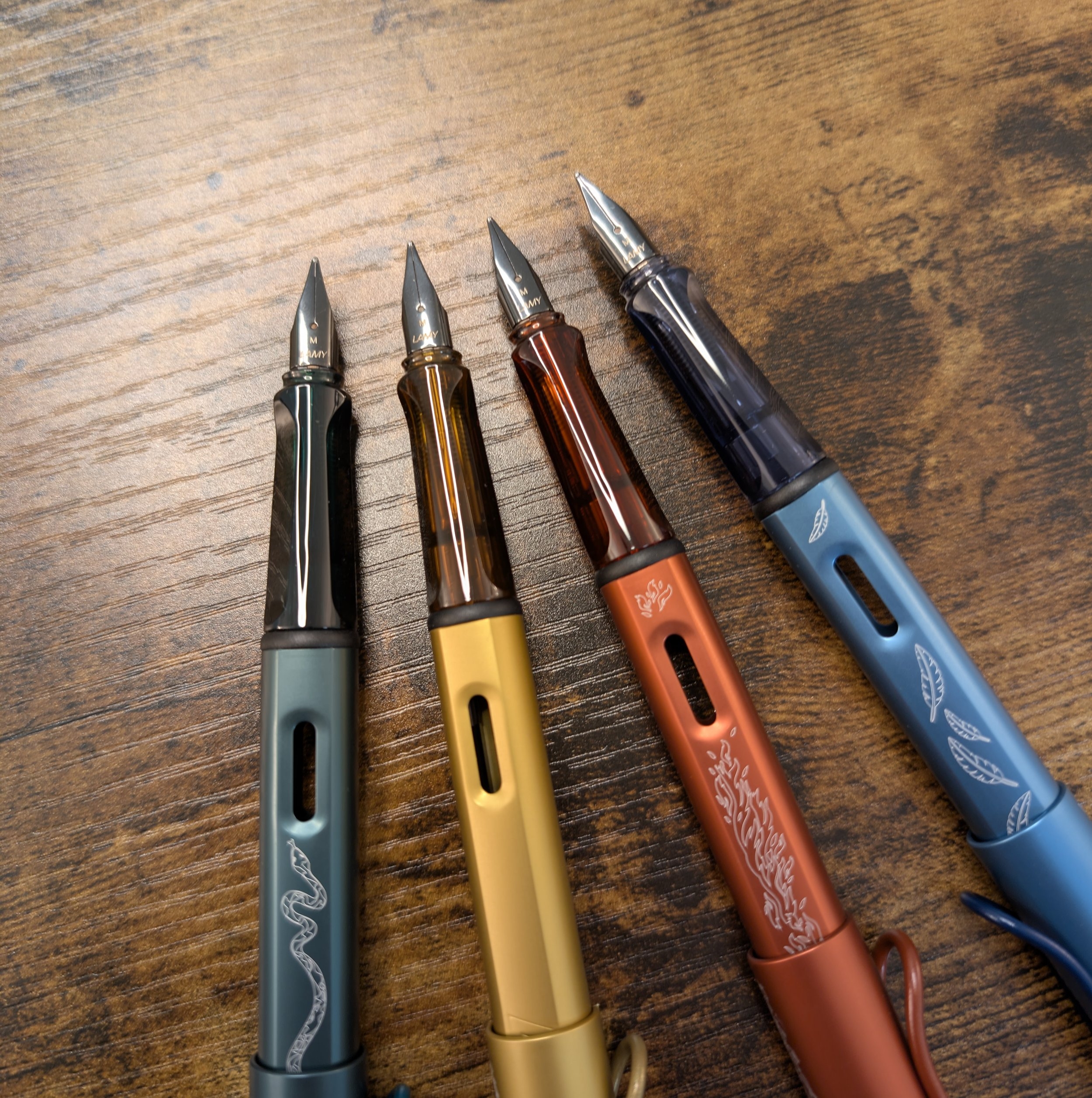 Pen Drop New Harry Potter X Lamy Al Stars And Ohto CR2 Ceramic Rollerballs The Gentleman Stationer
