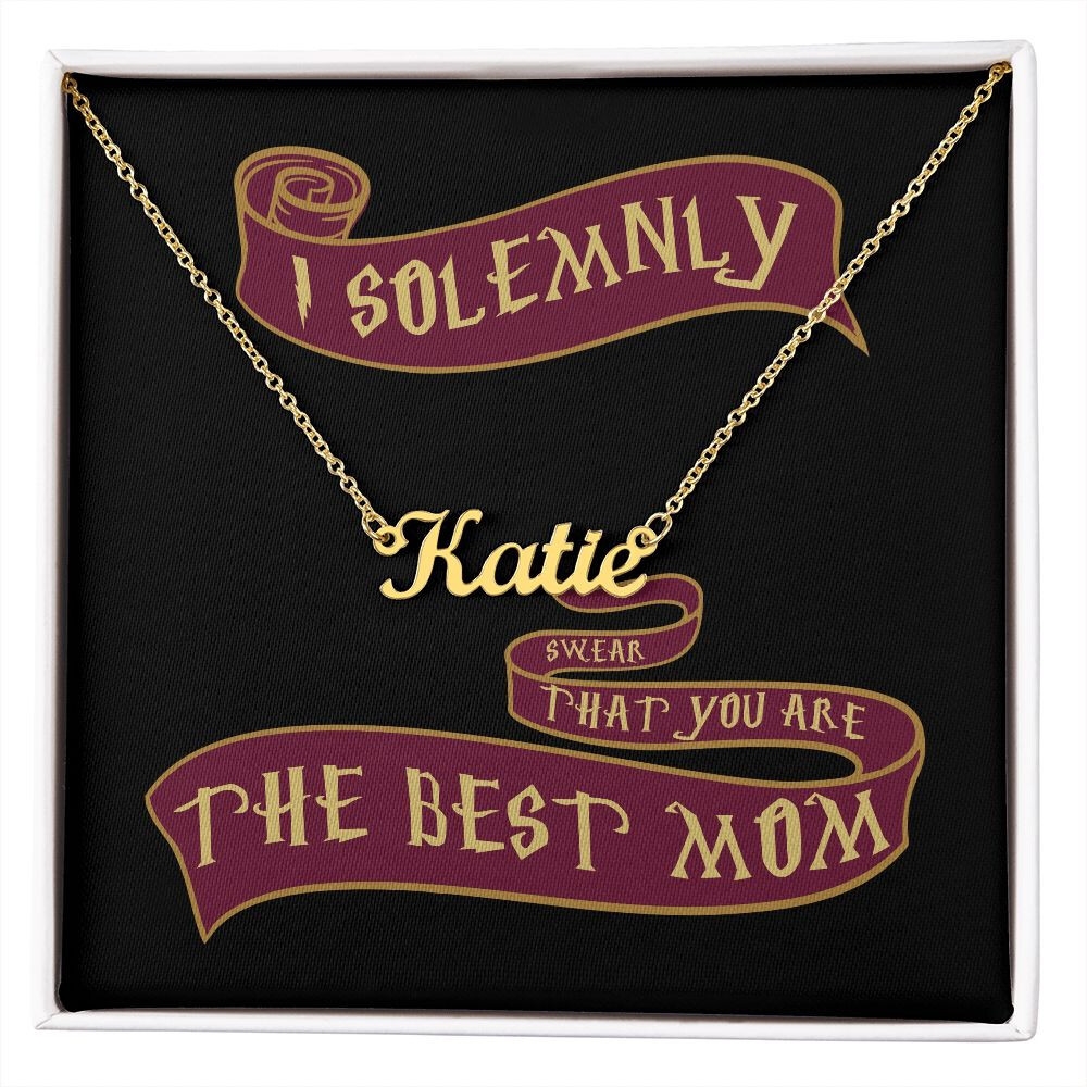 Personalized Name Necklace Mother s Day Gift Harry Potter Birthday Xmas EBay