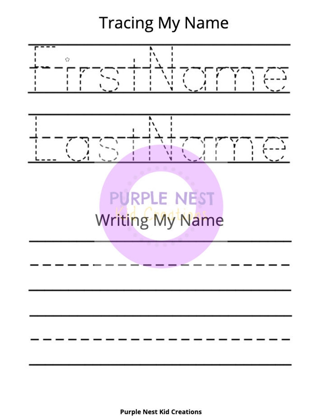 write my name