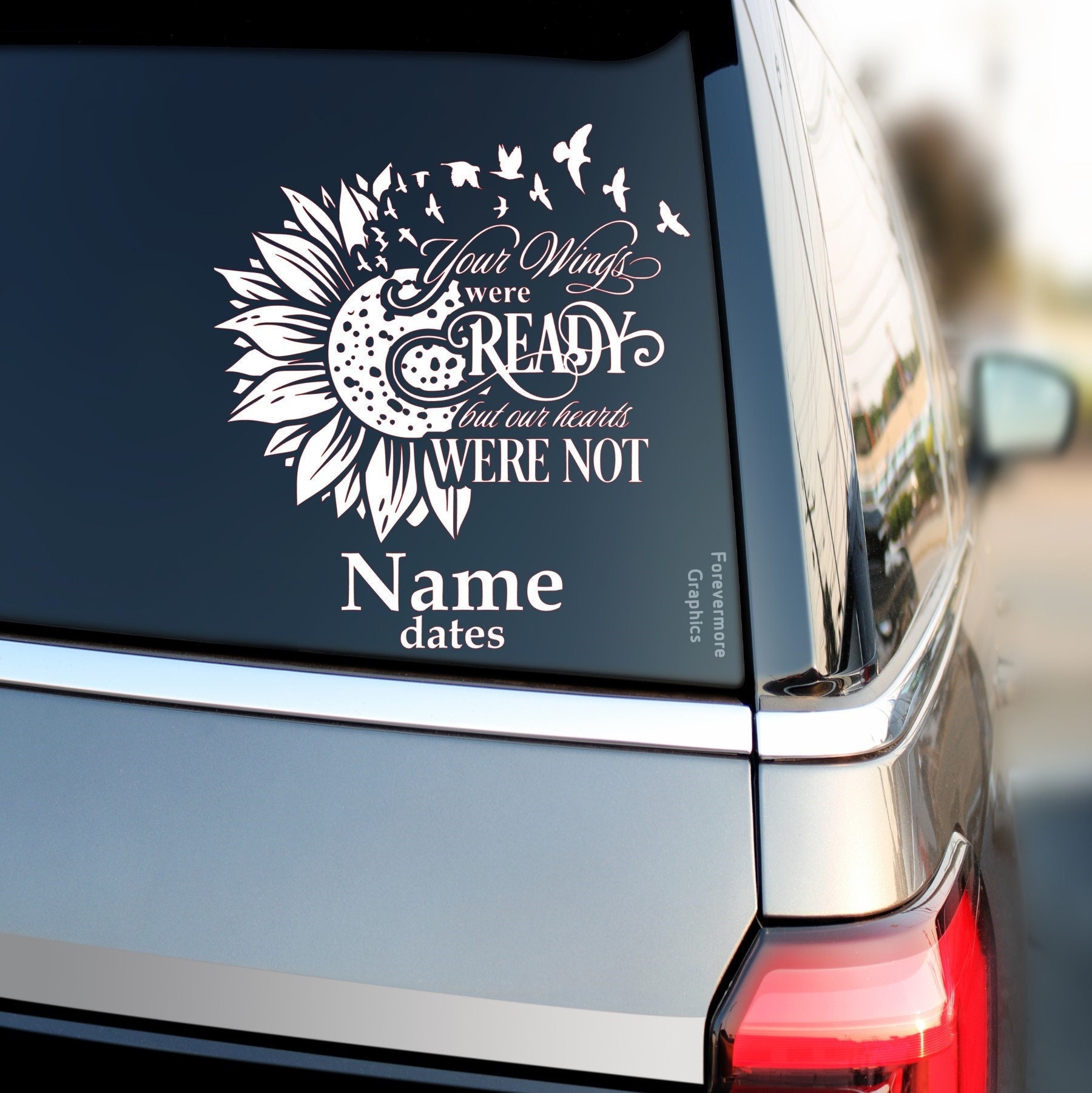 in memory of decals