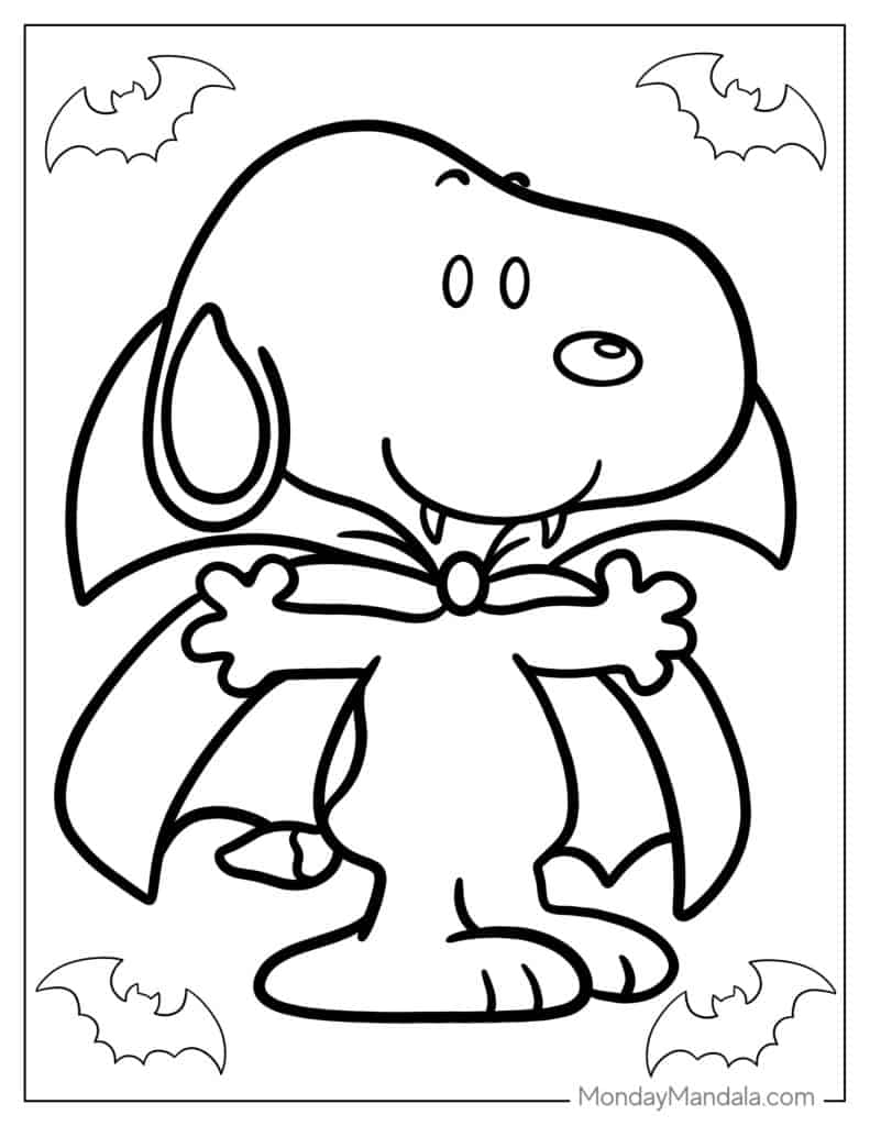 Pictures To Download 32 Peanuts Snoopy Coloring Pages Free Pdf Printables Beagle Scout