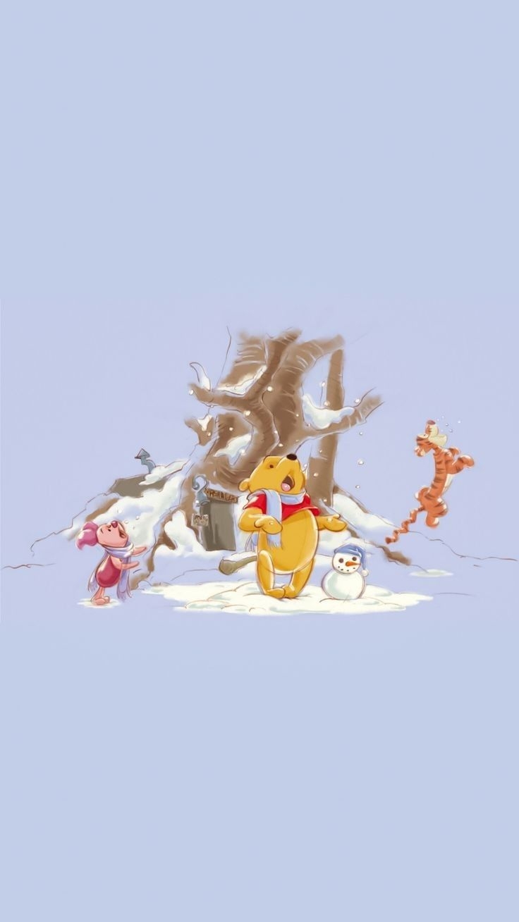 winnie the pooh xmas wallpaper