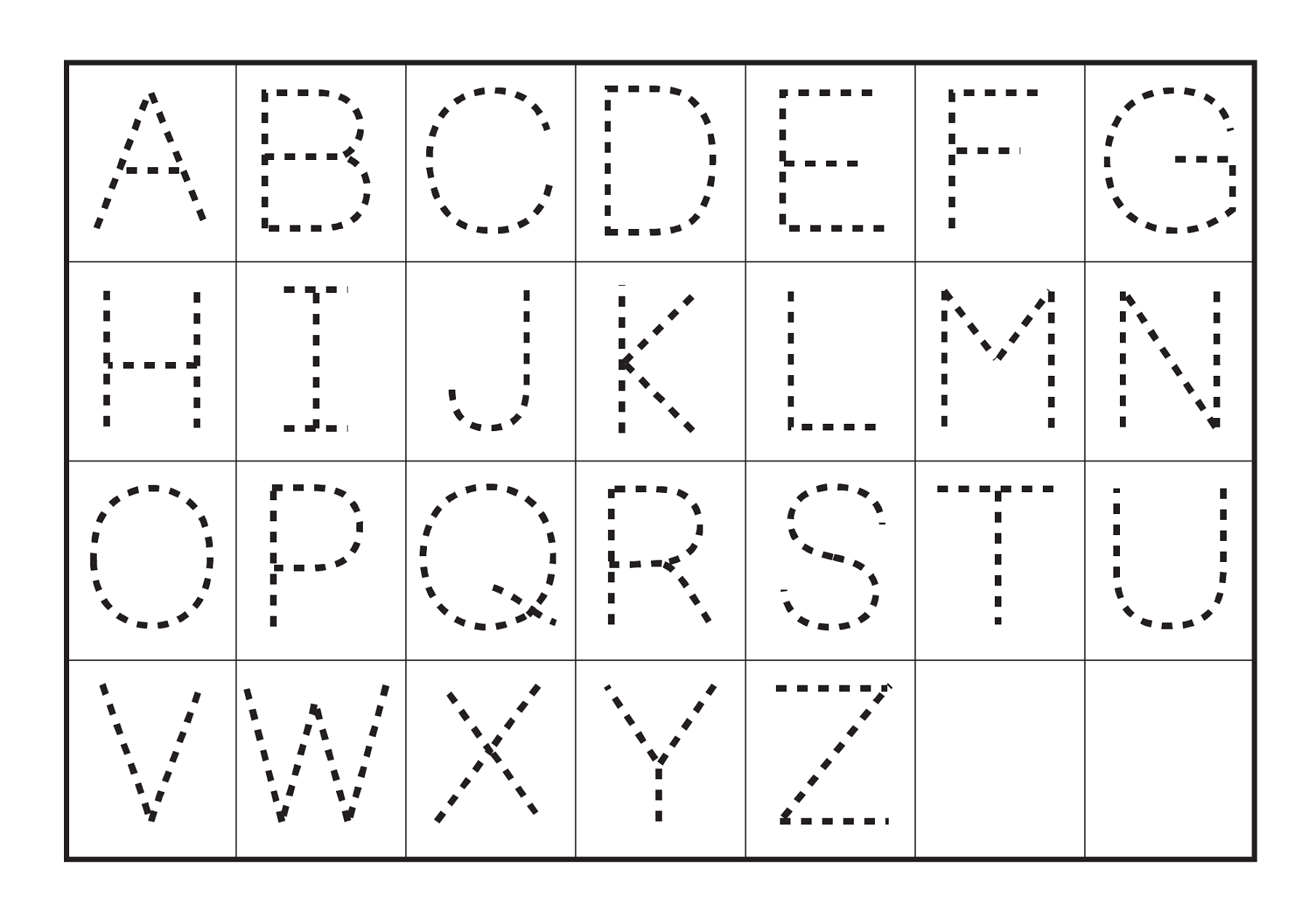 pre k tracing pages