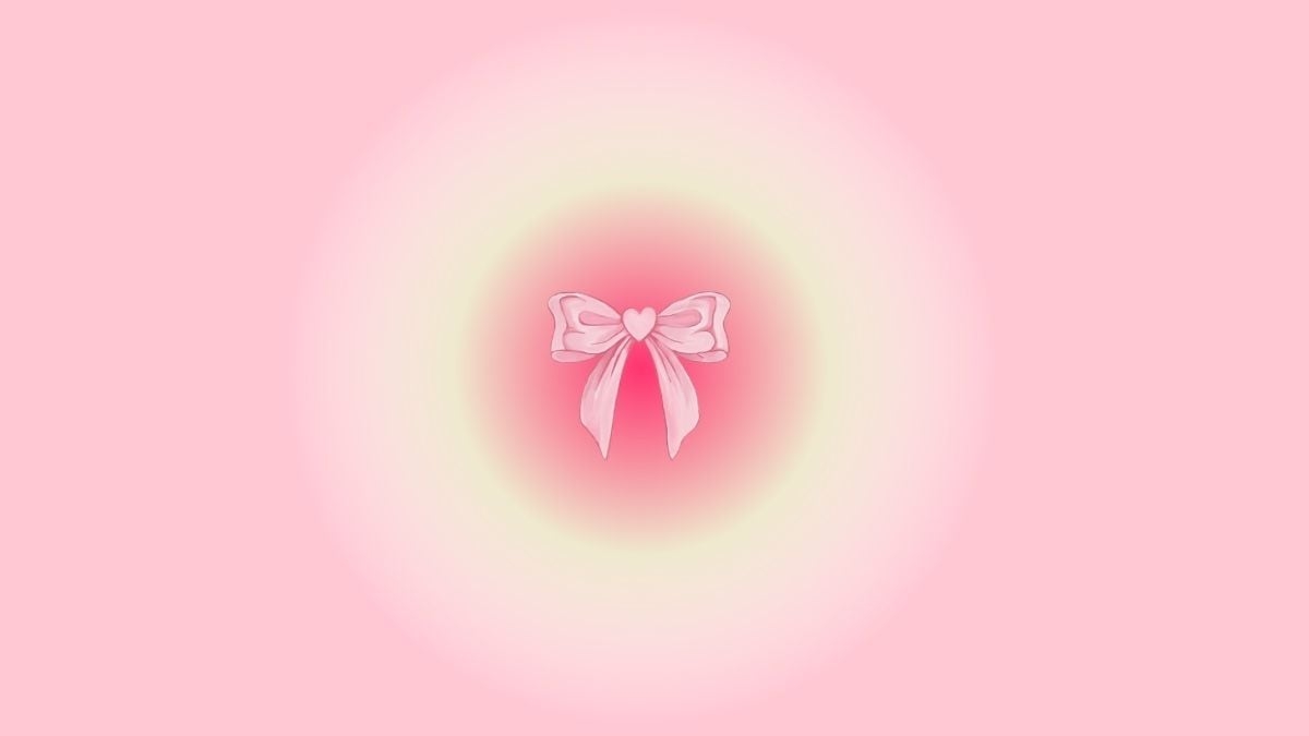 pink bow wallpaper desktop