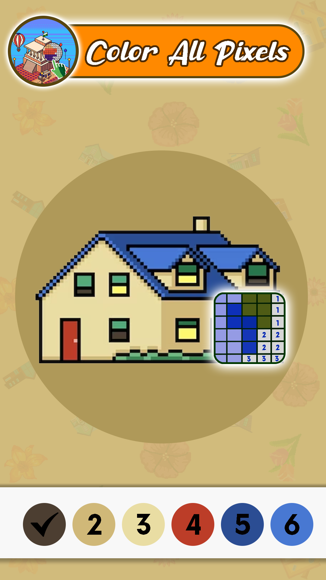 Pixel Art Paint By Number Coloring Pages Houses Mandalas Fashion Houses Flowers Birds Logos Etc App On Amazon Appstore