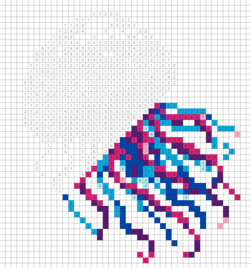 Pixel Color By Number For Adults Pixelcolorist