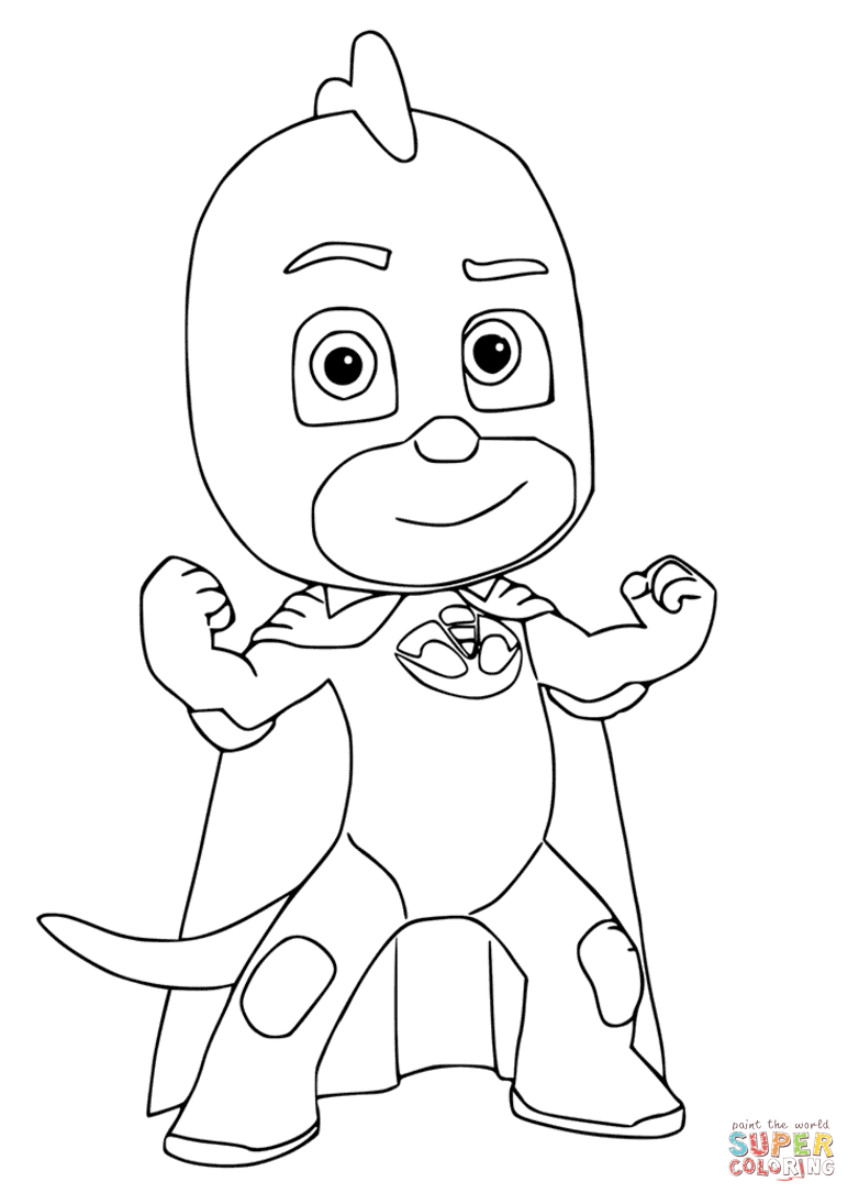 Pj Masks 20 Free Printable Coloring Pages