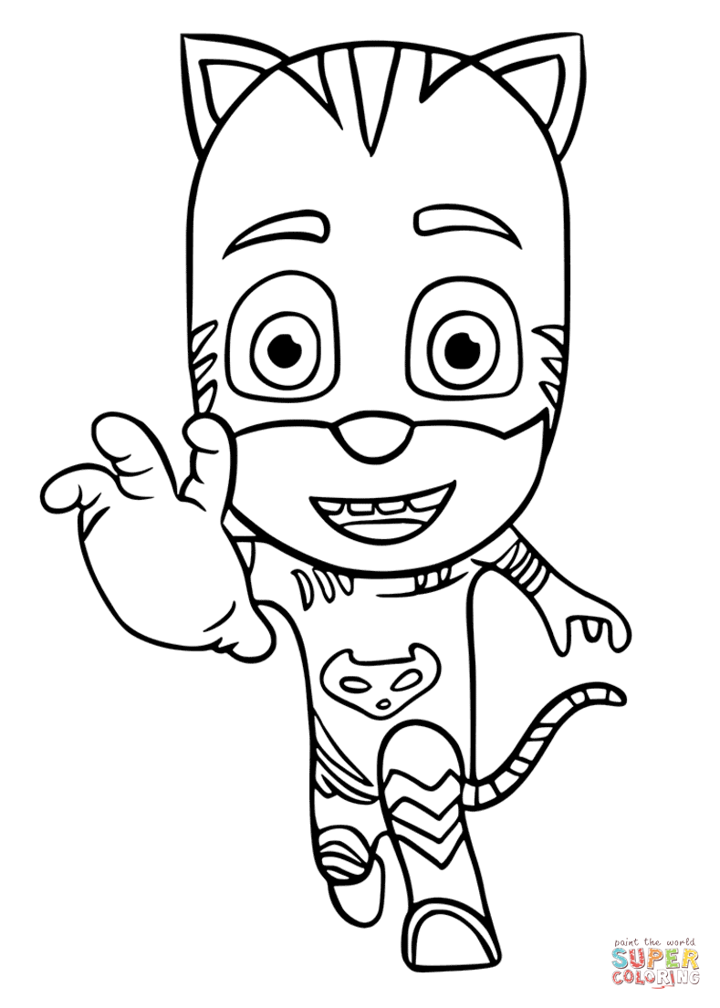 Pj Masks 20 Free Printable Coloring Pages