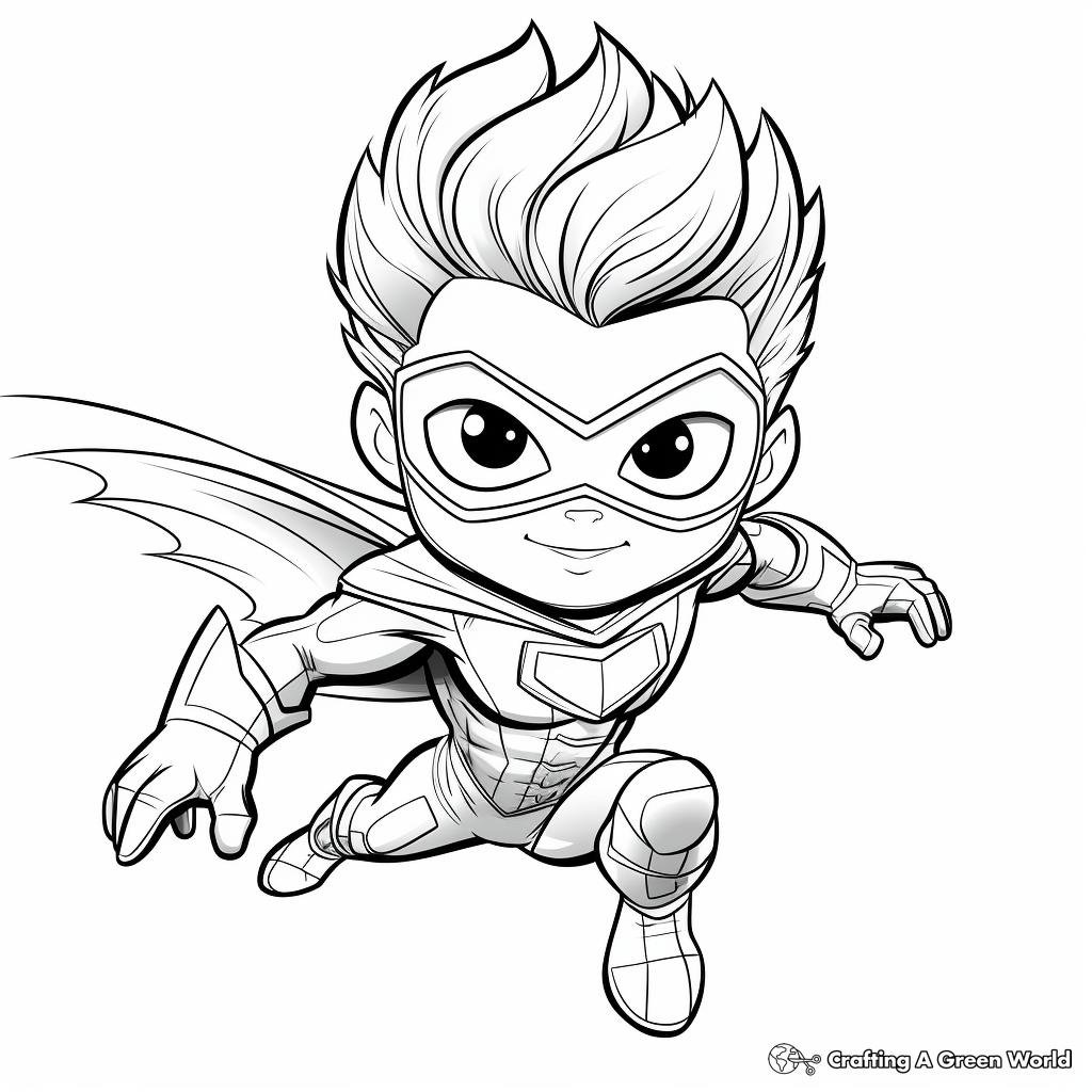 free coloring pages pj masks