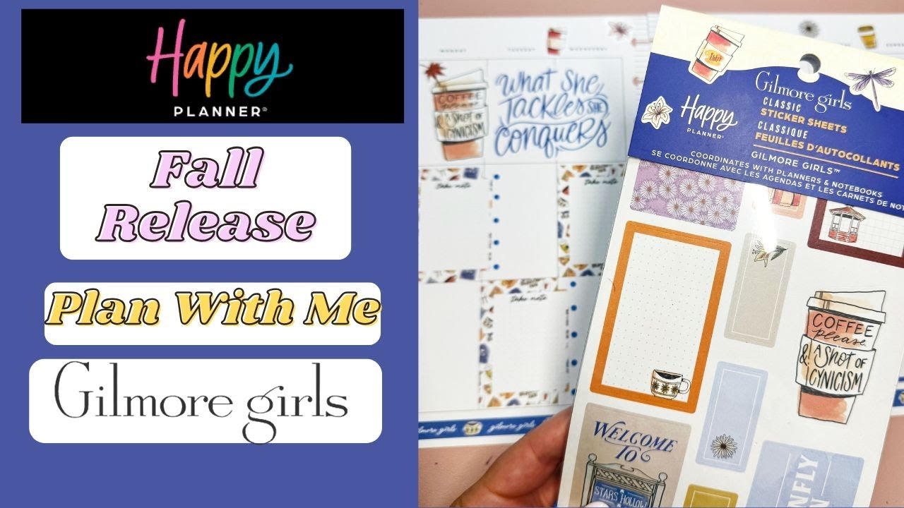 happy planner gilmore girls