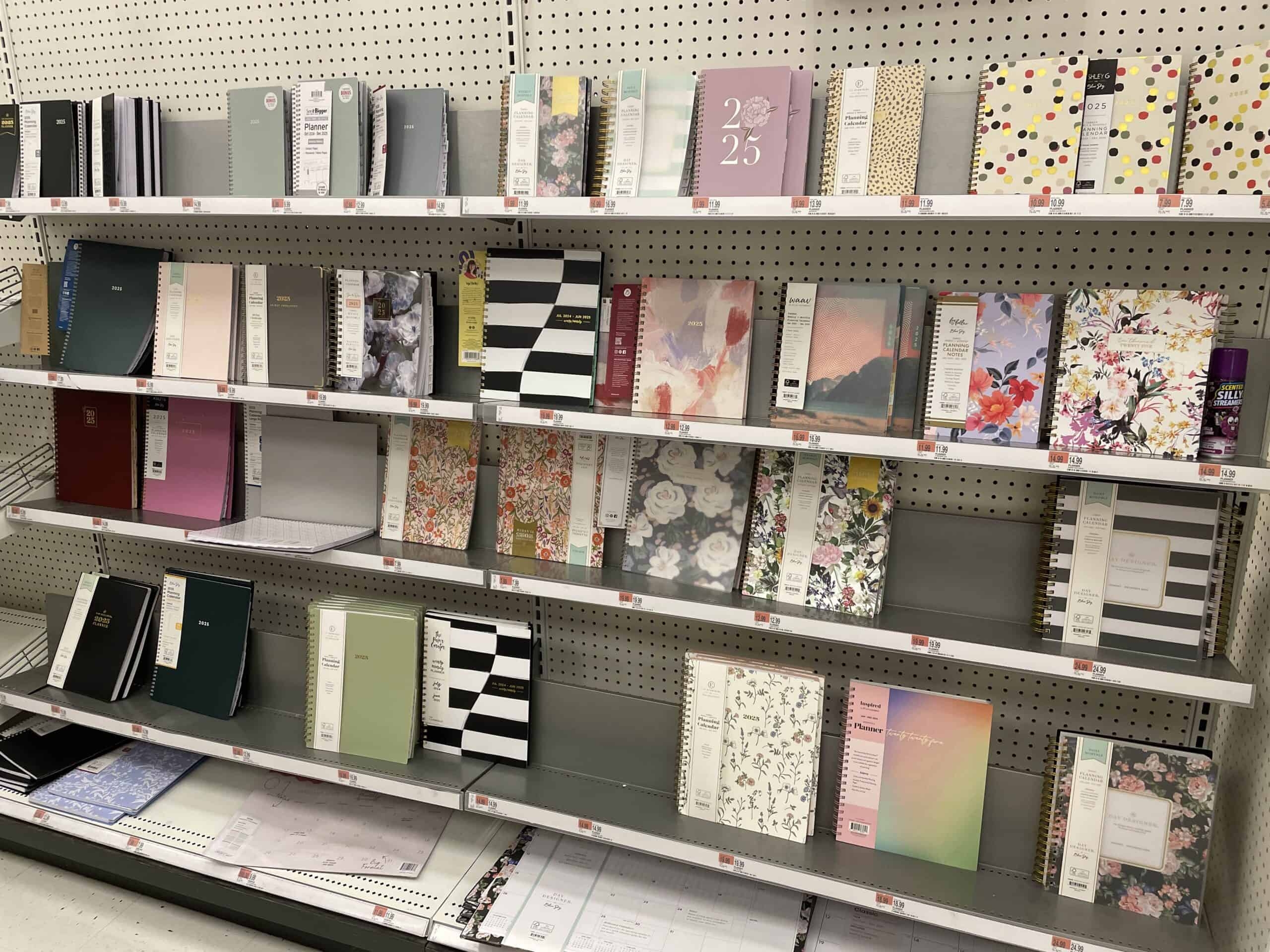 Planner Shopping In The USA Michaels Staples Target Walmart And Paper Source All About Planners