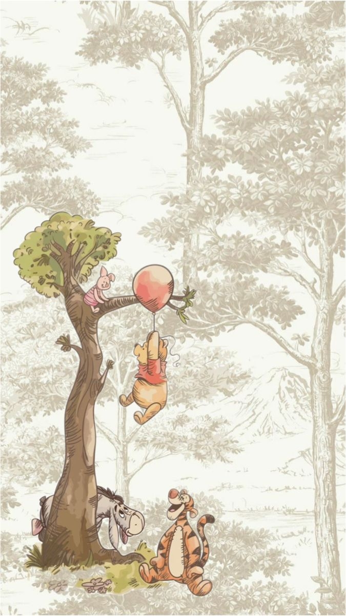 Pooh Bear And Friends In The Hundred Acre Woods