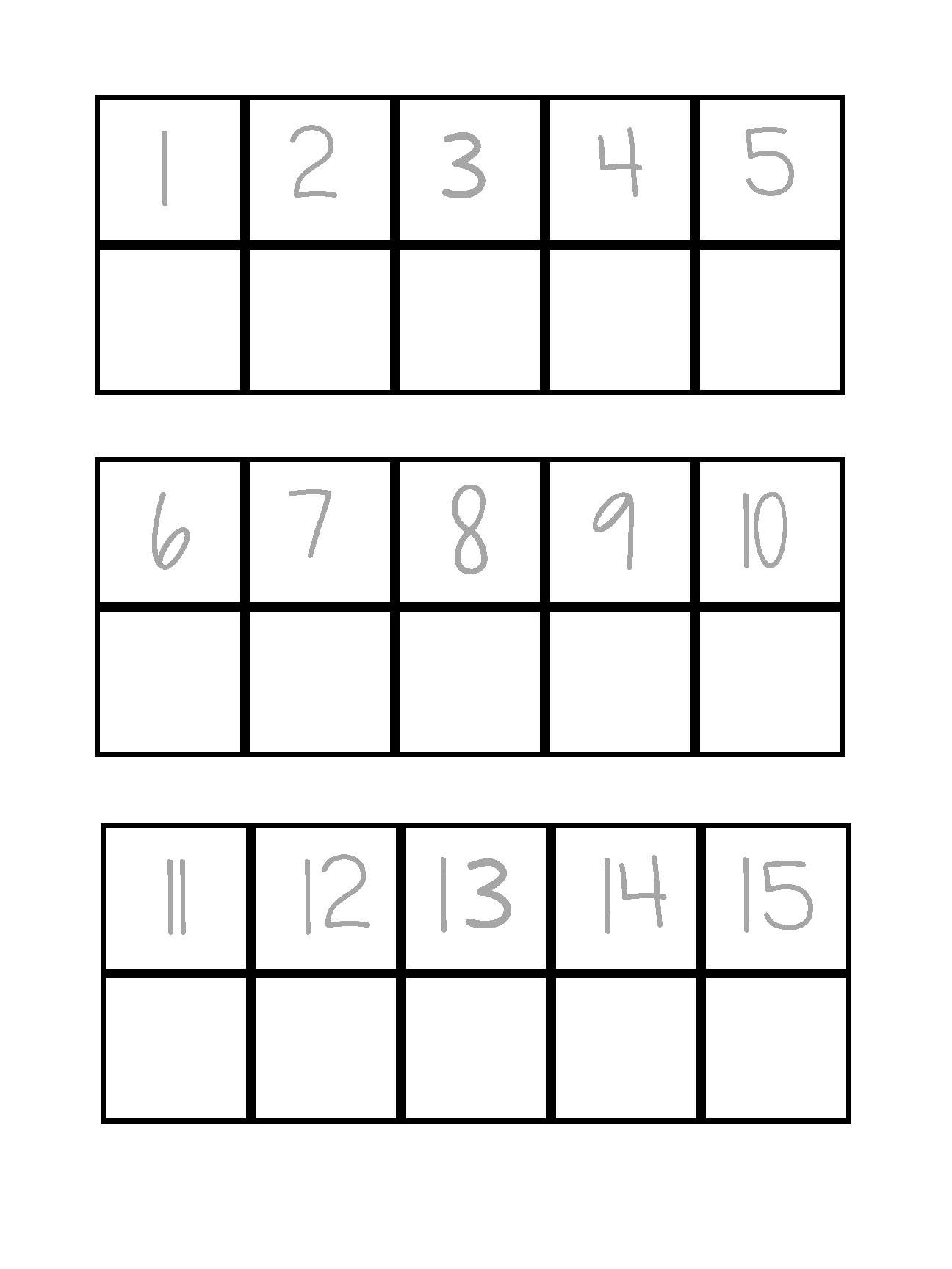 tracing numbers 1 30