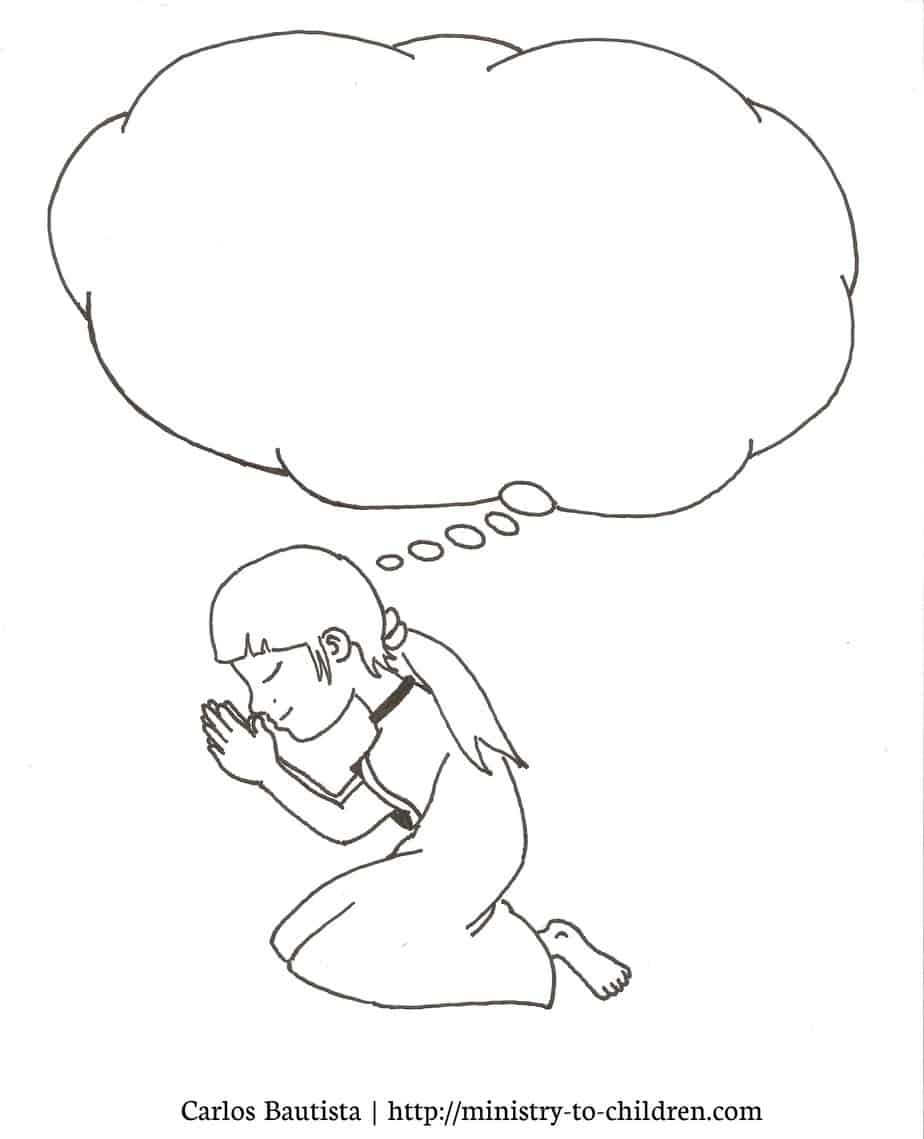 free printable prayer coloring pages