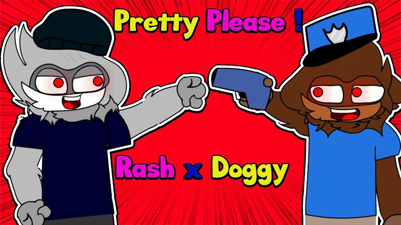 Pretty Please MEME Rash X Doggy Piggy Book 2 Roblox Animation YouTube