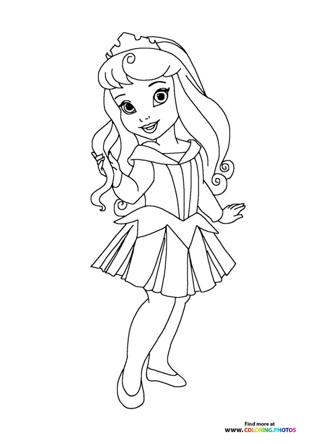 sleeping beauty coloring pages