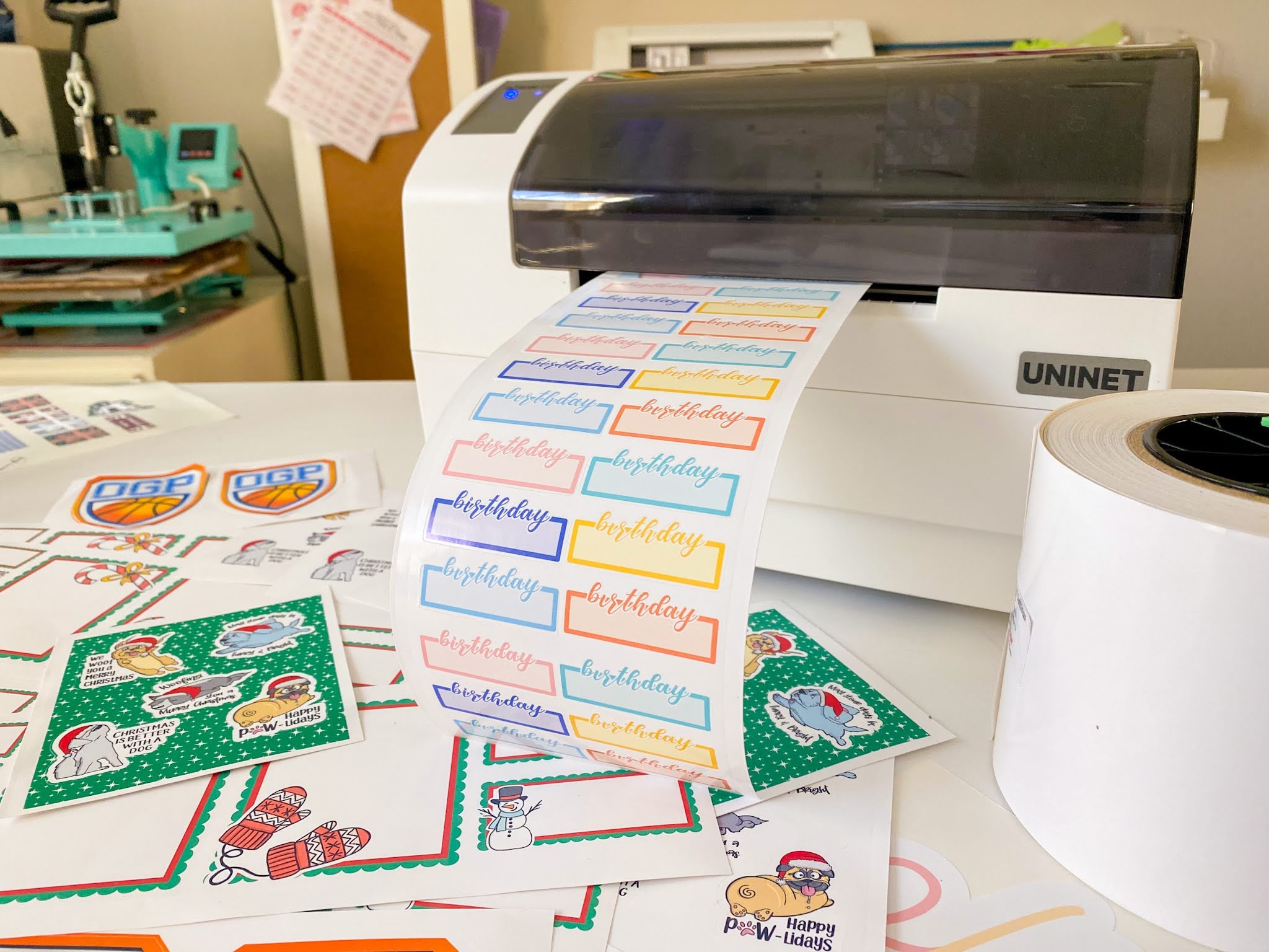 Print And Cut Sticker Printer Introducing The IColor 250 Sticker Machine MAC And PC Silhouette School