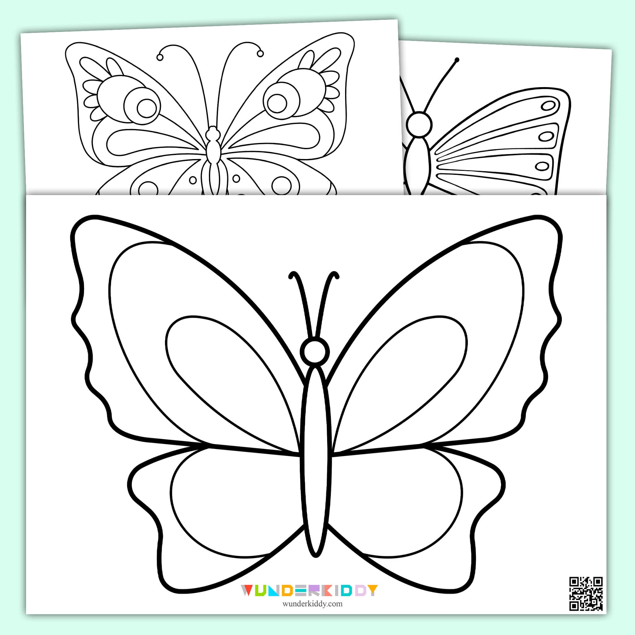 butterfly pattern printable