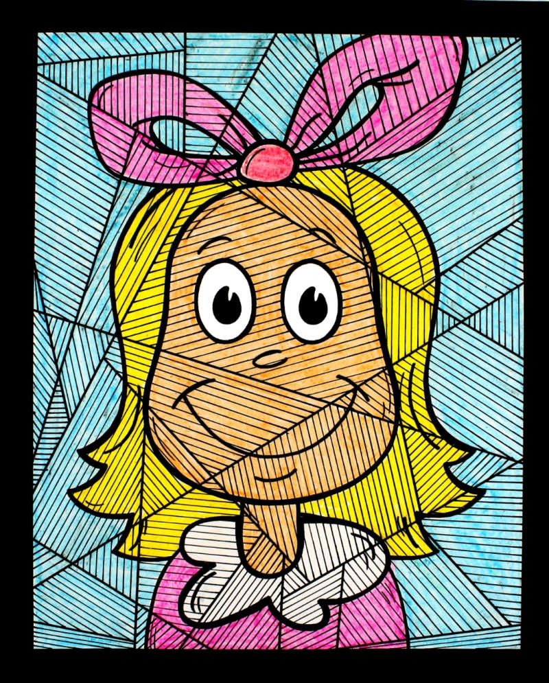Printable Cindy Lou Who Coloring Page Mama Likes This