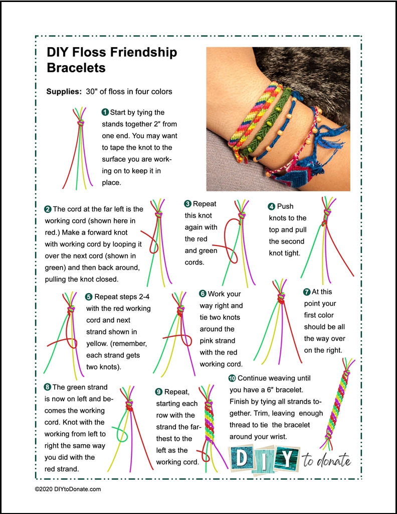 Printable Cord Bracelet Patterns Printable Friendship Bracelet Patterns 2025