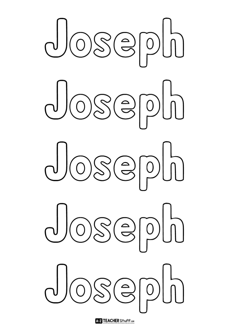 Printable Custom Name Sheets A To Z Teacher Stuff