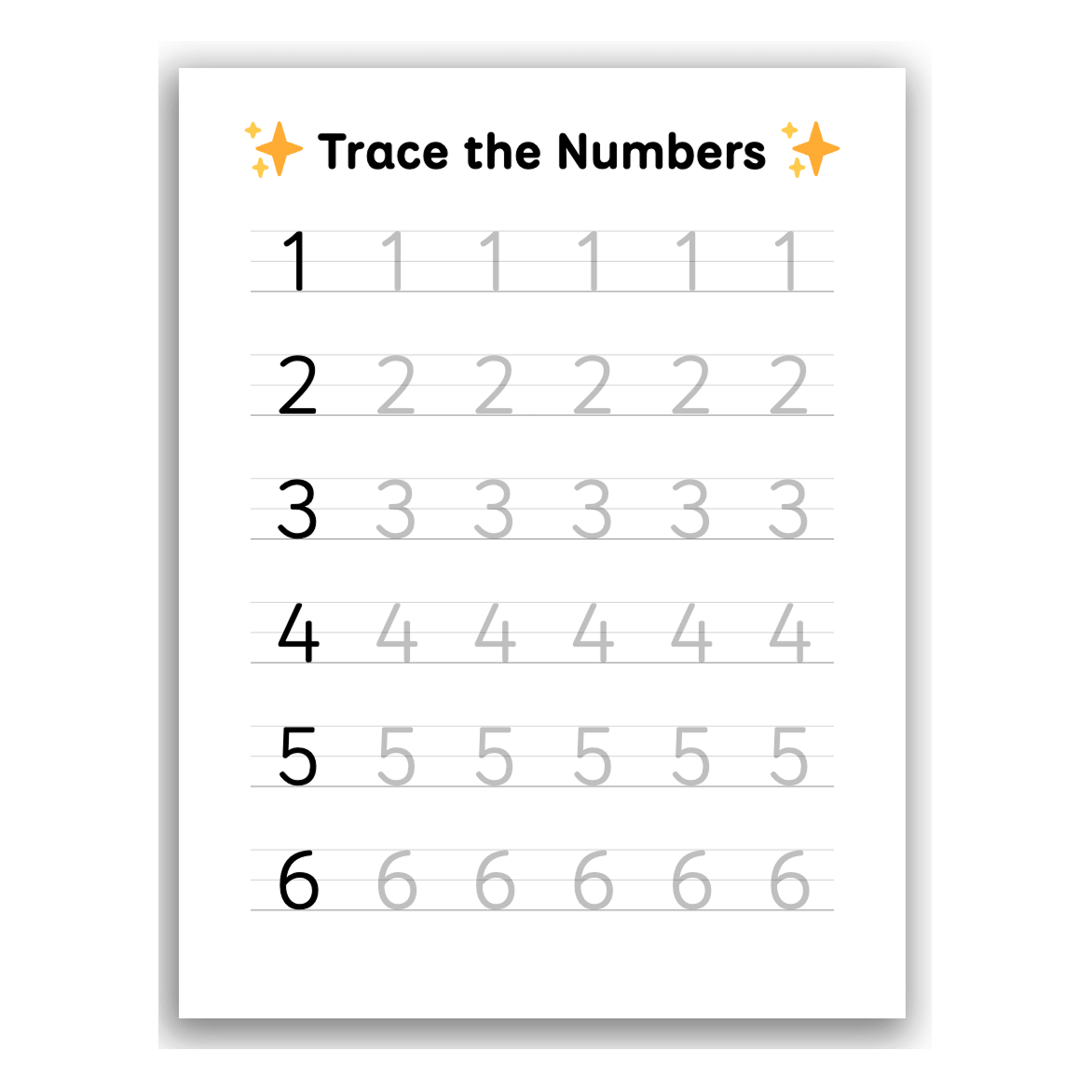 printable number writing worksheets