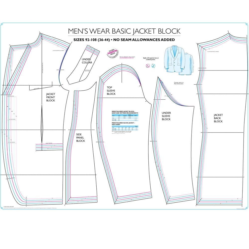 Printable Simple Jacket Pattern Free Printable Alphabet Charts