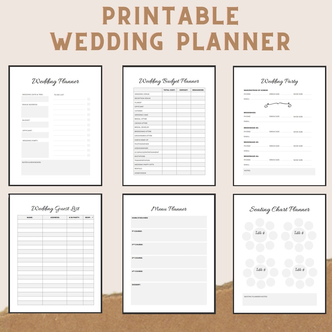 good wedding planner books