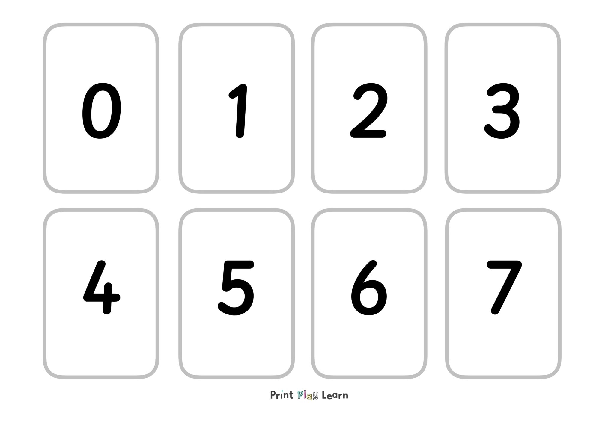 numbers to print