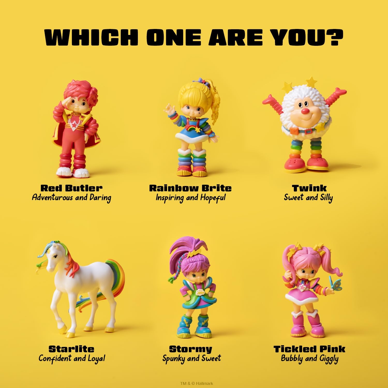 Rainbow Brite 2 5 Collectible Figures Case Of 12 Assorted Figures Figures Amazon Canada