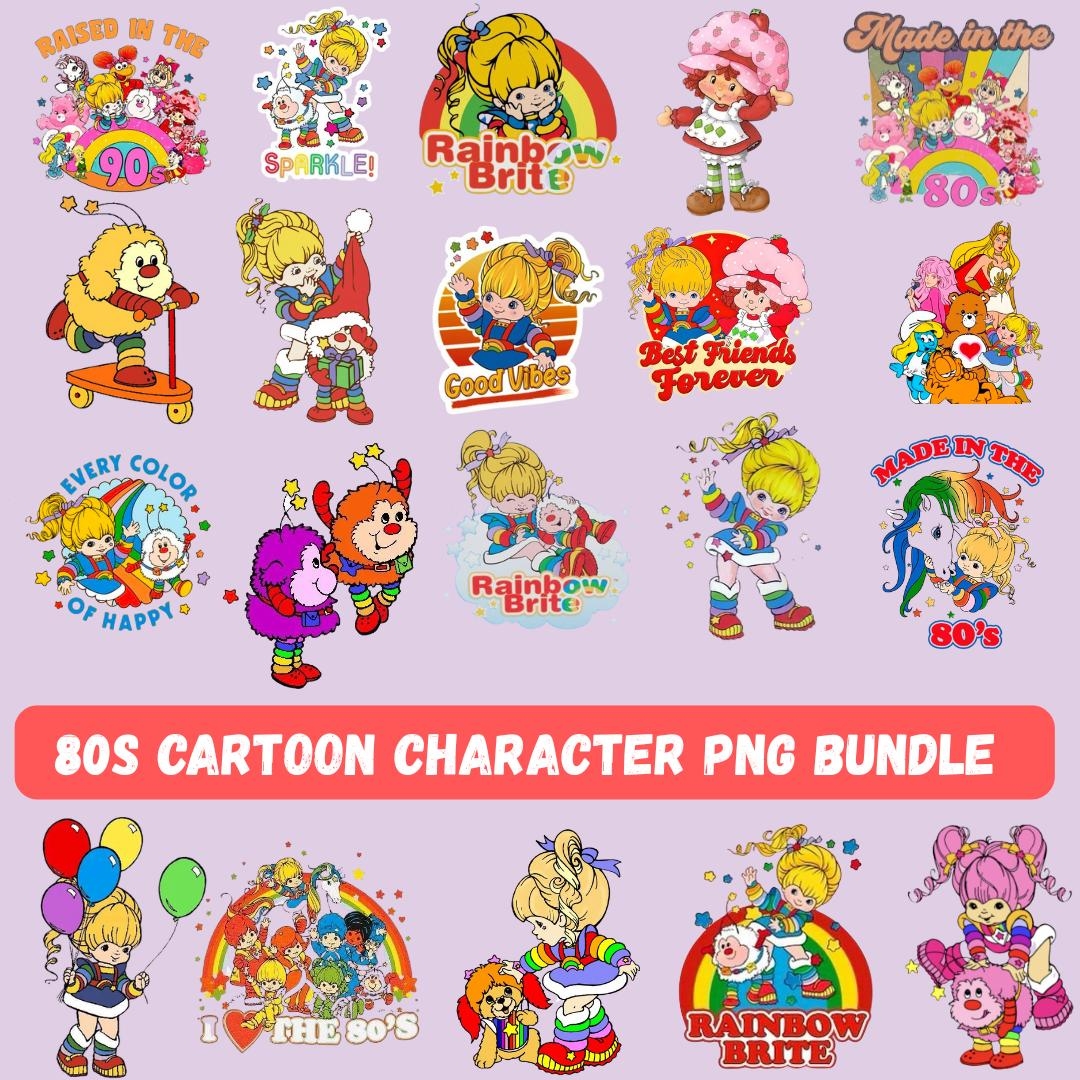 Rainbow Brite Download Etsy
