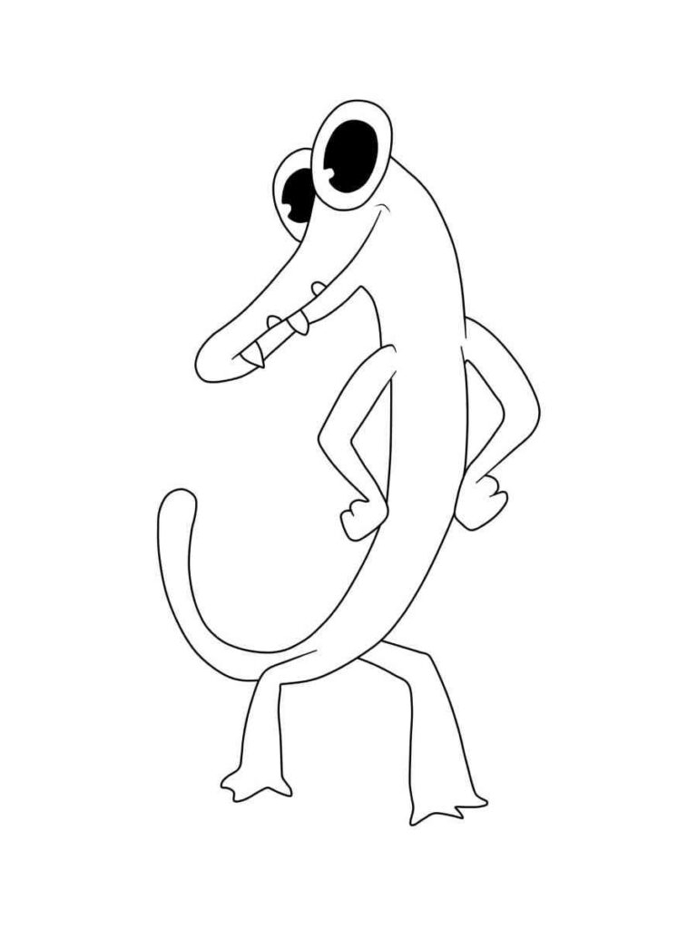Rainbow Friends Coloring Pages Best Coloring Pages For Kids