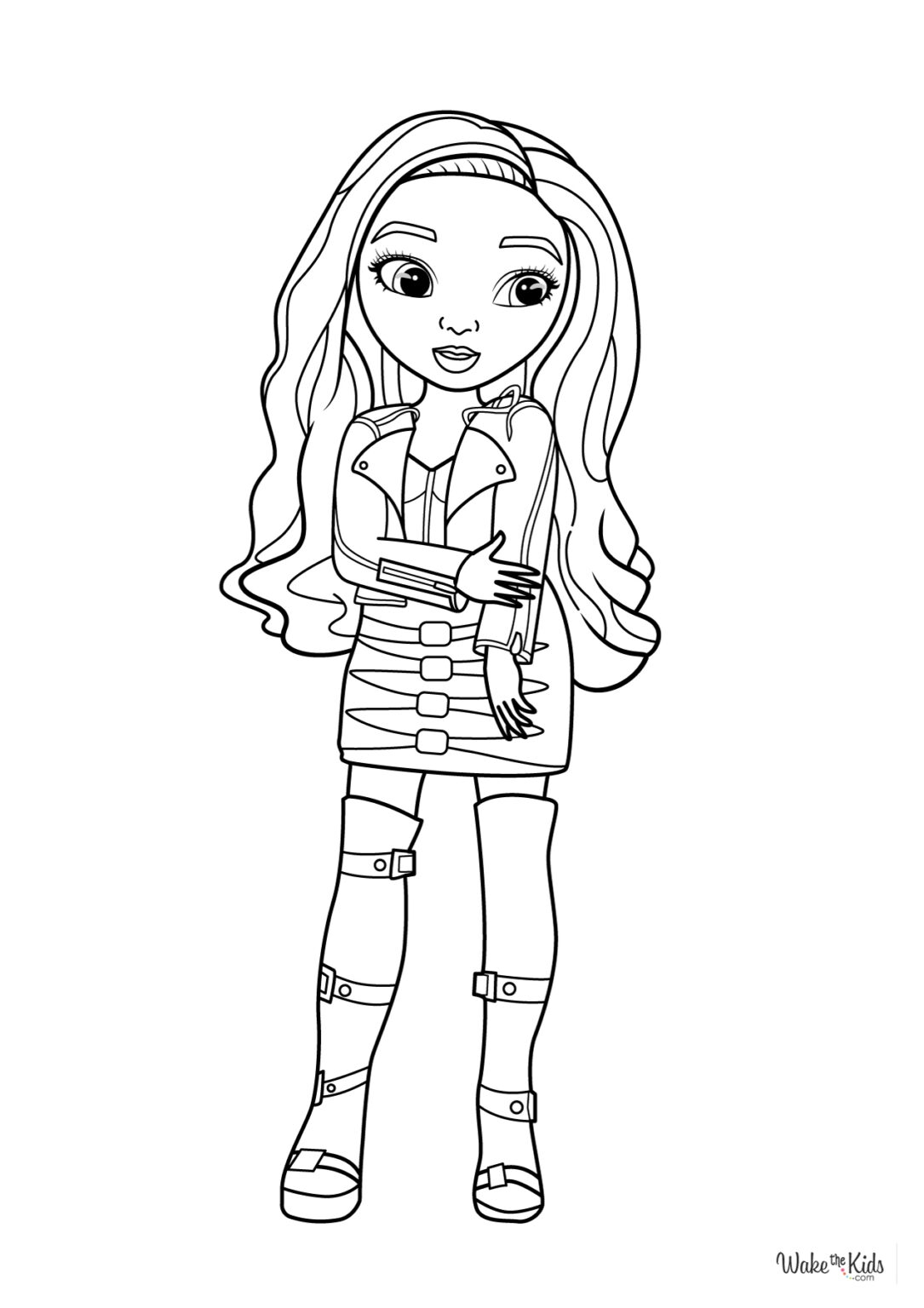 rainbow high coloring pages printable