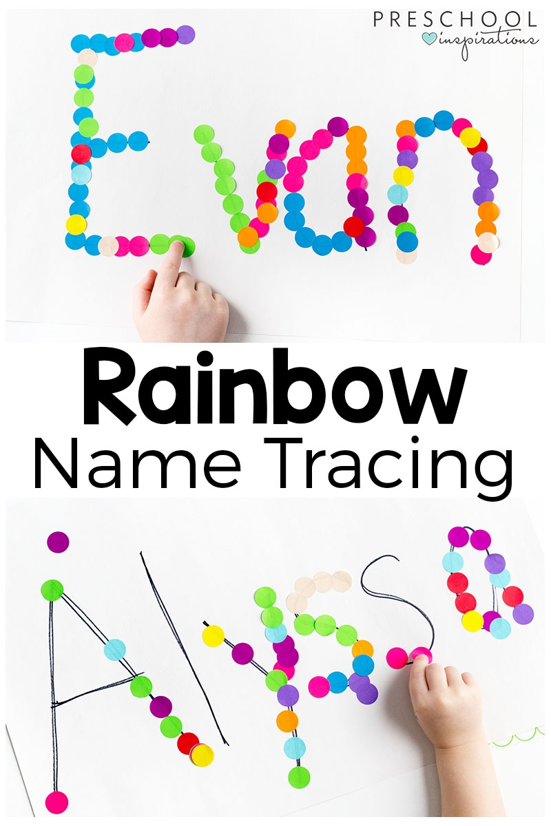 name tracing for preschool