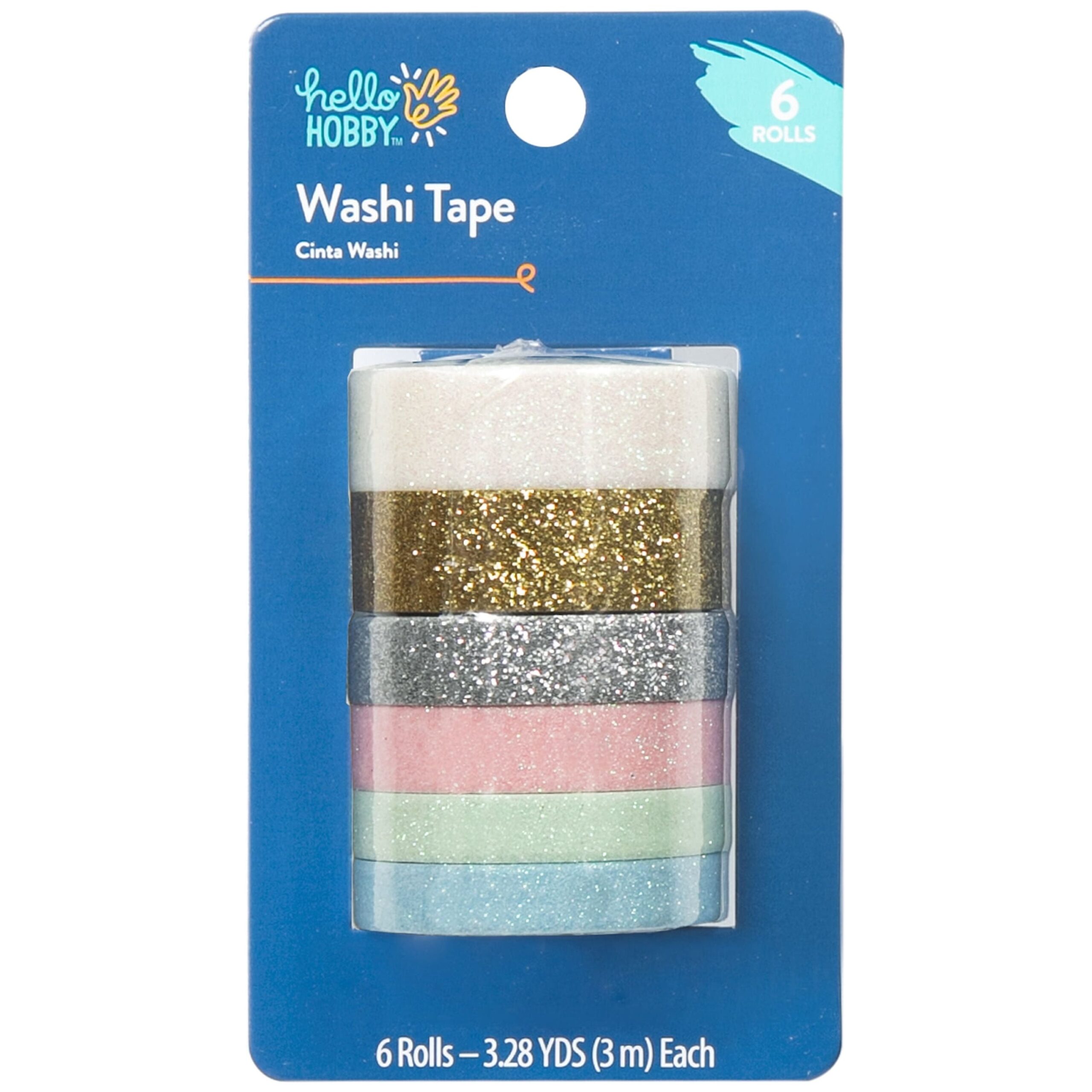 Rainbow Washi Tape With Coordinating Colors And Designs Rainbow Tape For DIY Scrapbooking Or Crafts 6 Rolls Roobee By Mara Mi Walmart