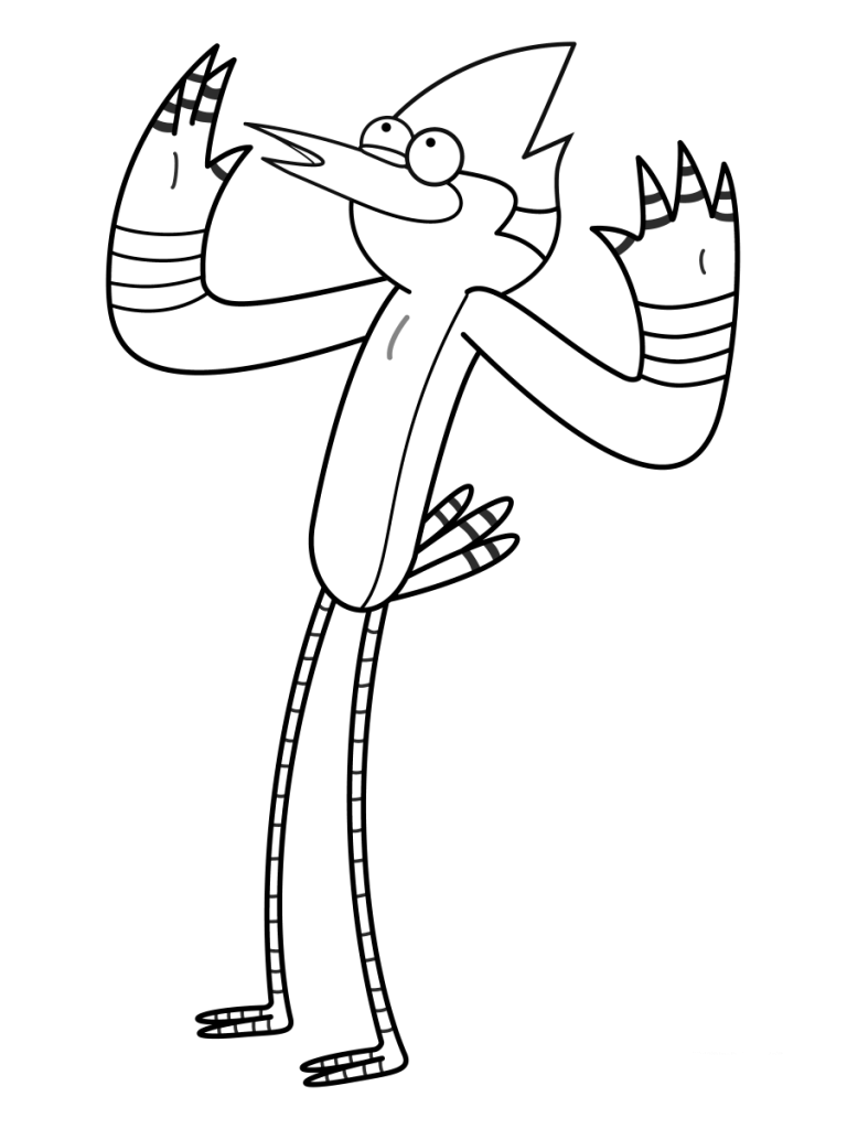 Regular Show Coloring Pages Best Coloring Pages For Kids