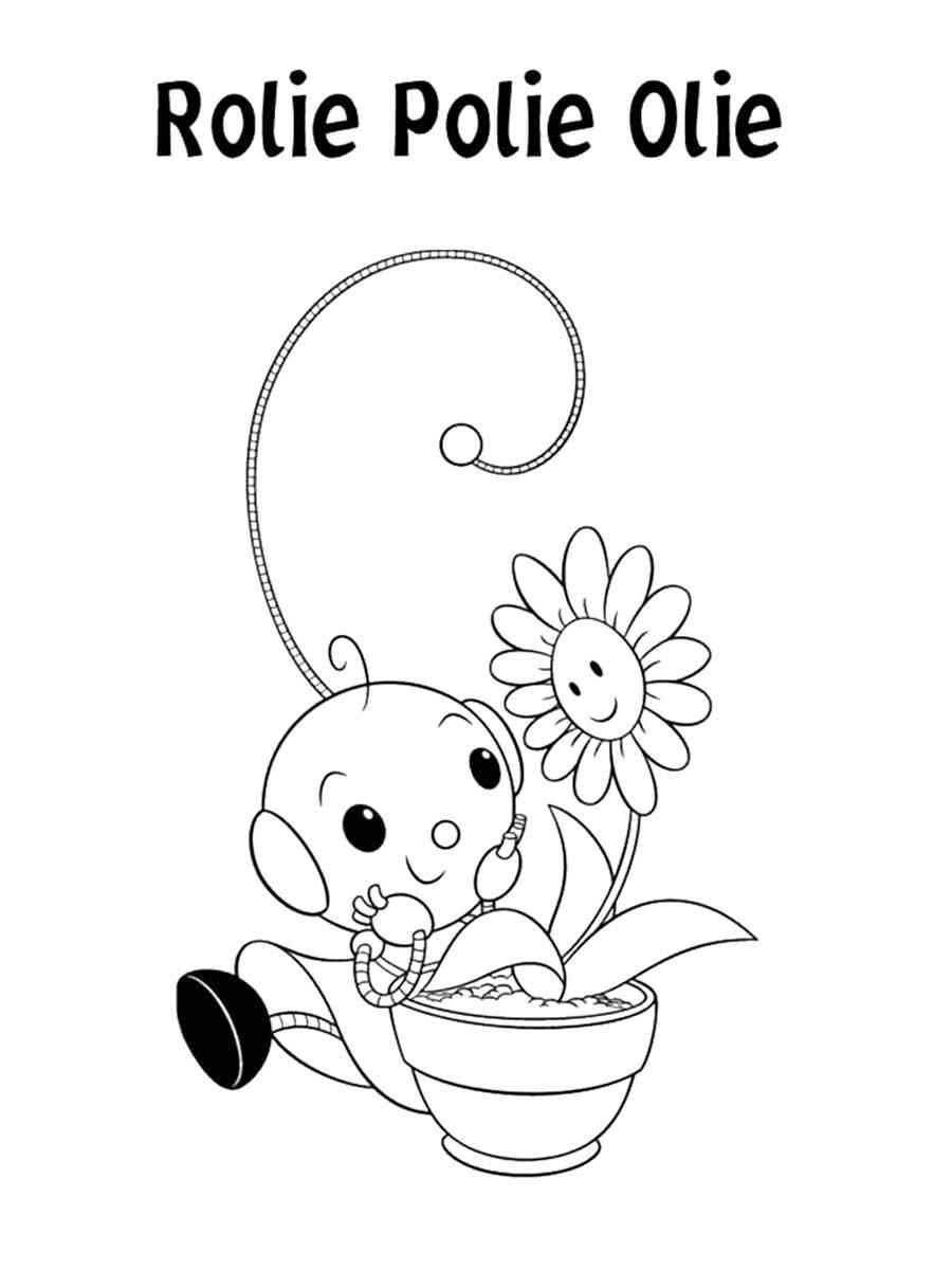 Rolie Polie Olie Coloring Pages