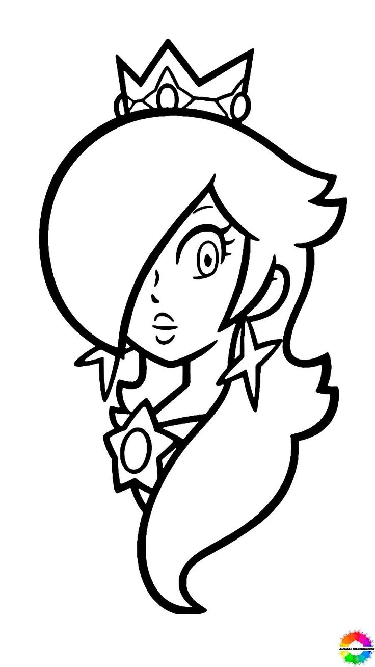 Rosalina 17 Coloring Pages For Kids