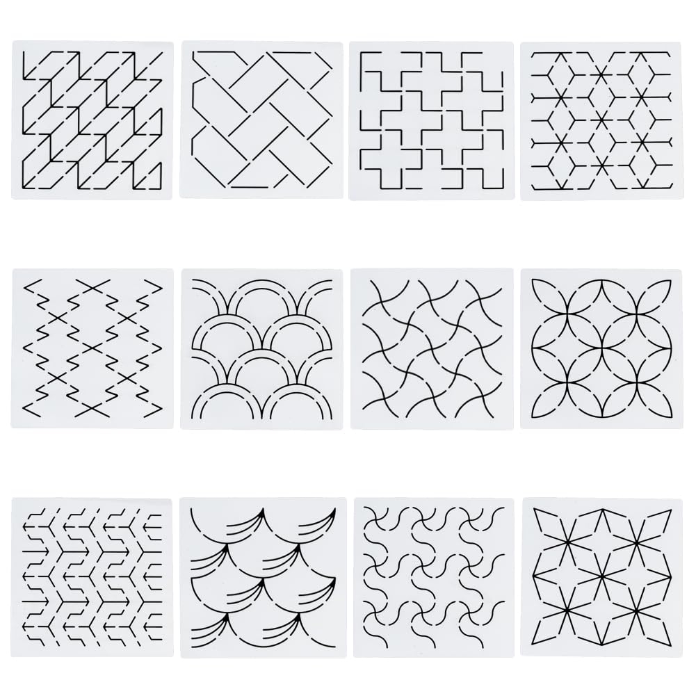printable sashiko patterns