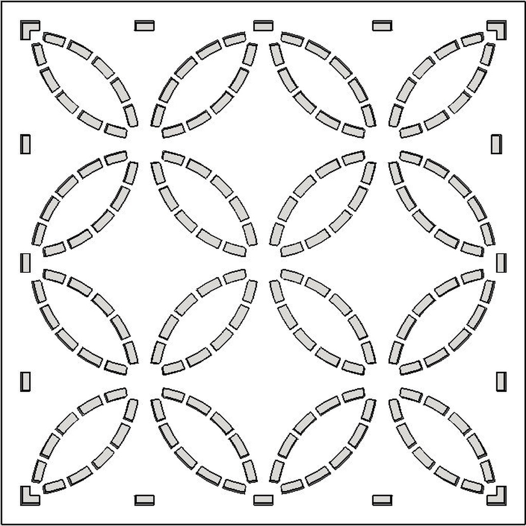 Sashiko Templates Sashiko Fabric Sashiko Patterns ORIGACH 4 Pcs Acrylic Sashiko Stencil Japanese Traditional Flowers Sashiko Embroidery Pattern Embroidery Tool Henna Stencils For Hand