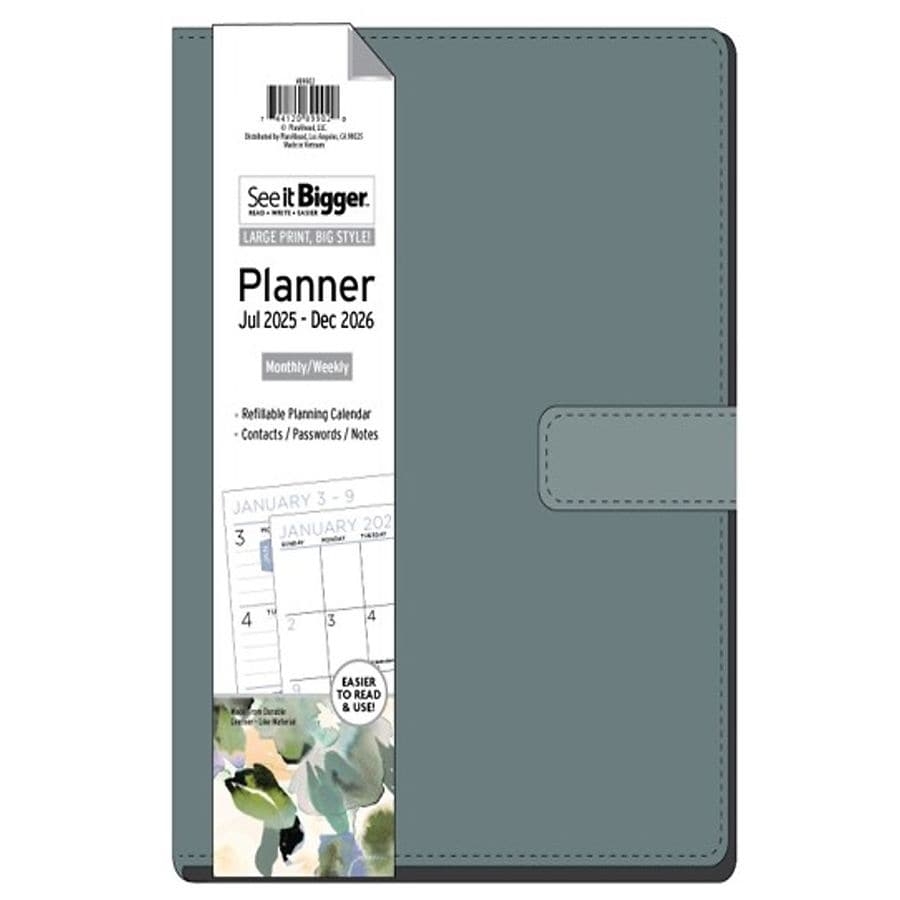 See It Bigger Medium Padfolio 18 Month Planner Walgreens