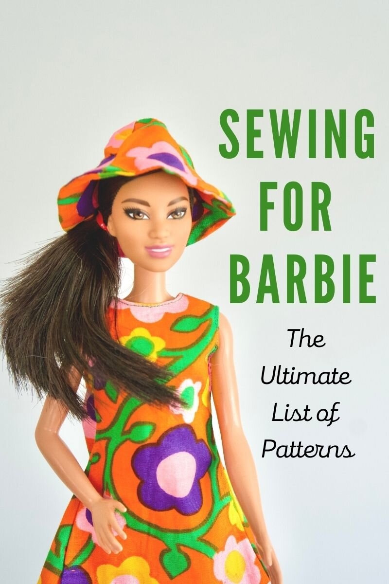 free printable barbie clothes sewing patterns