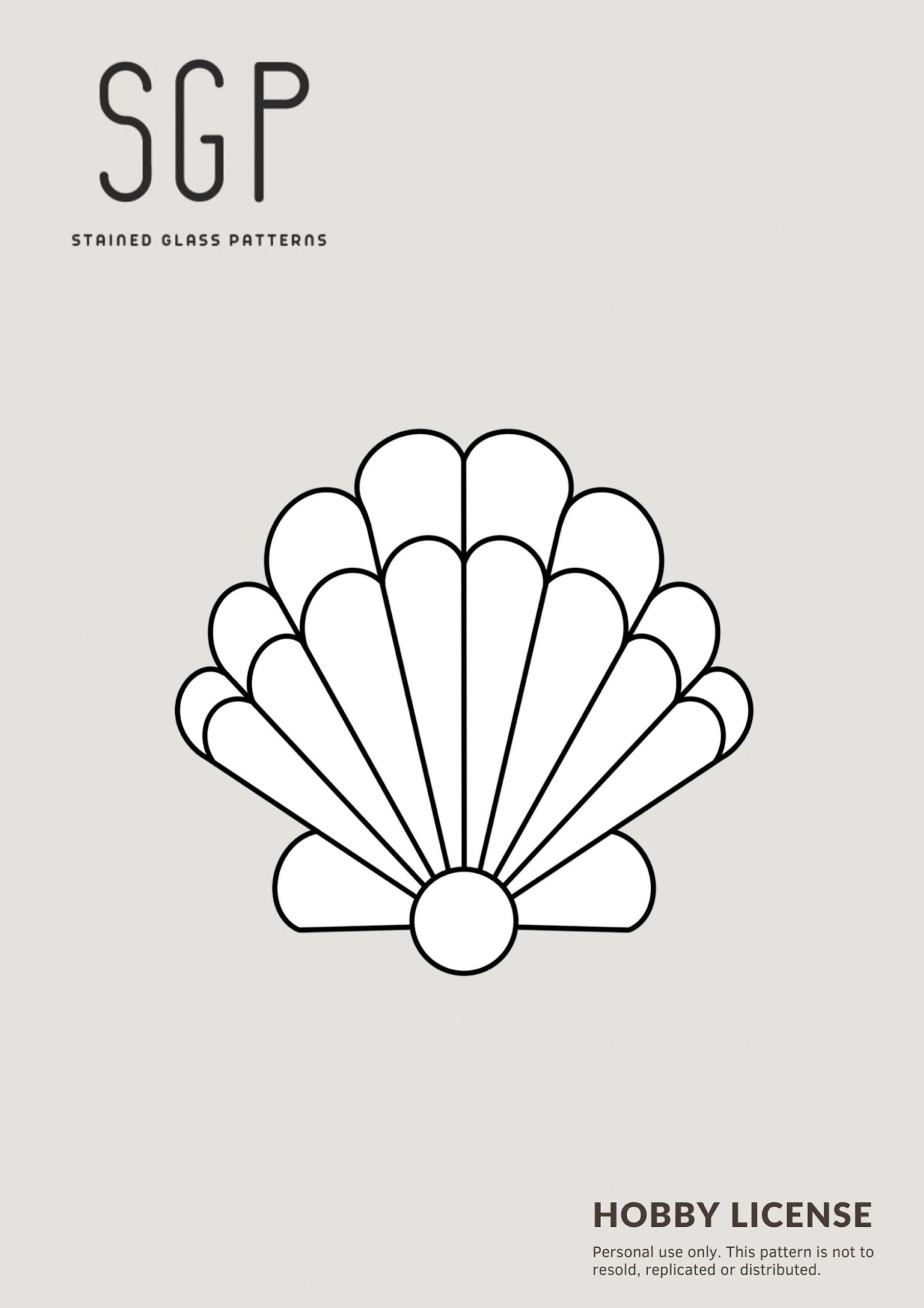 printable seashell patterns