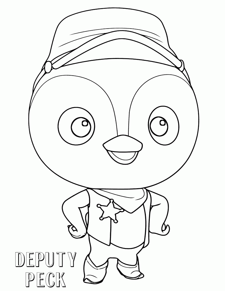 sheriff callie pictures to color