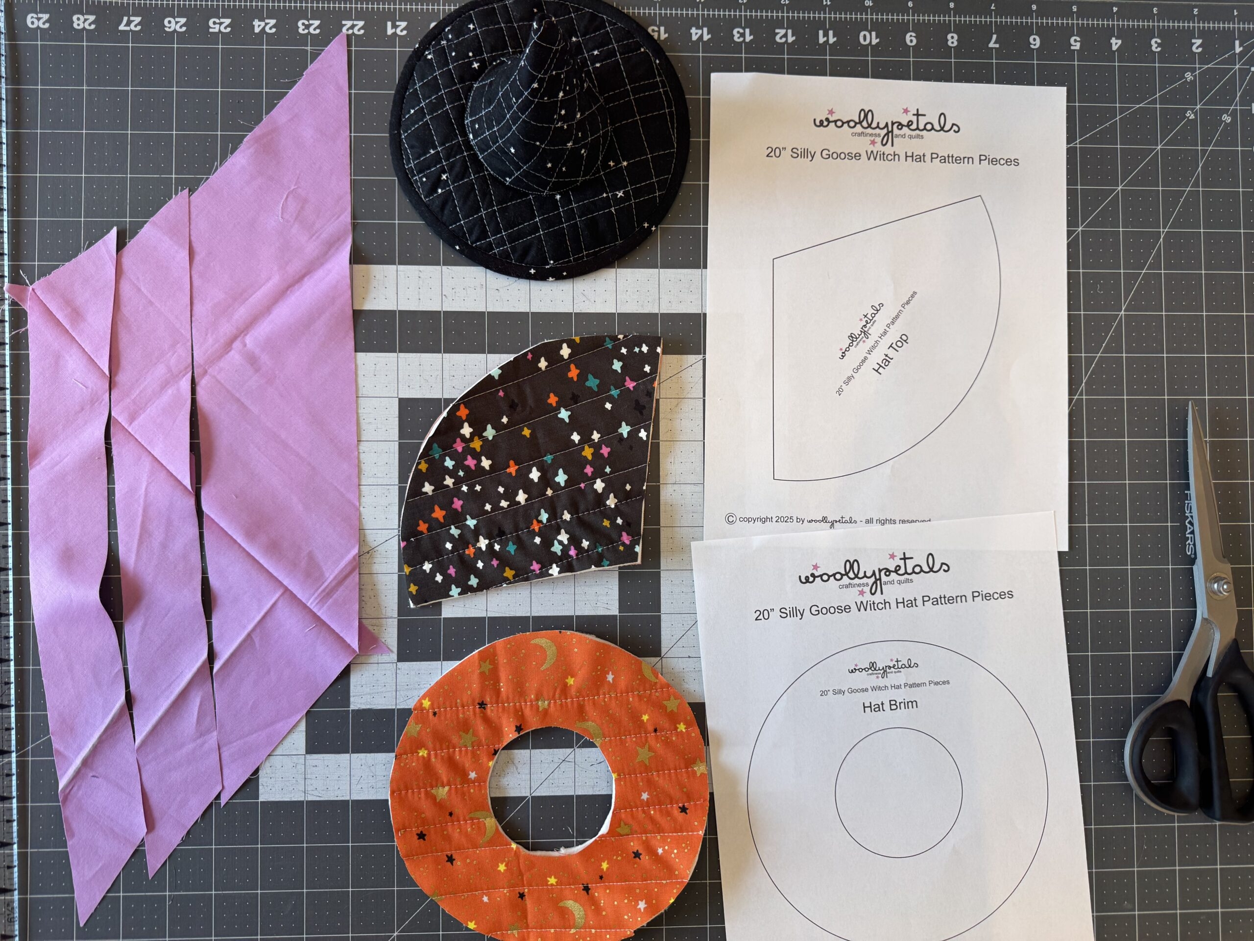 Silly Goose Witch Hat Tutorial Woollypetals