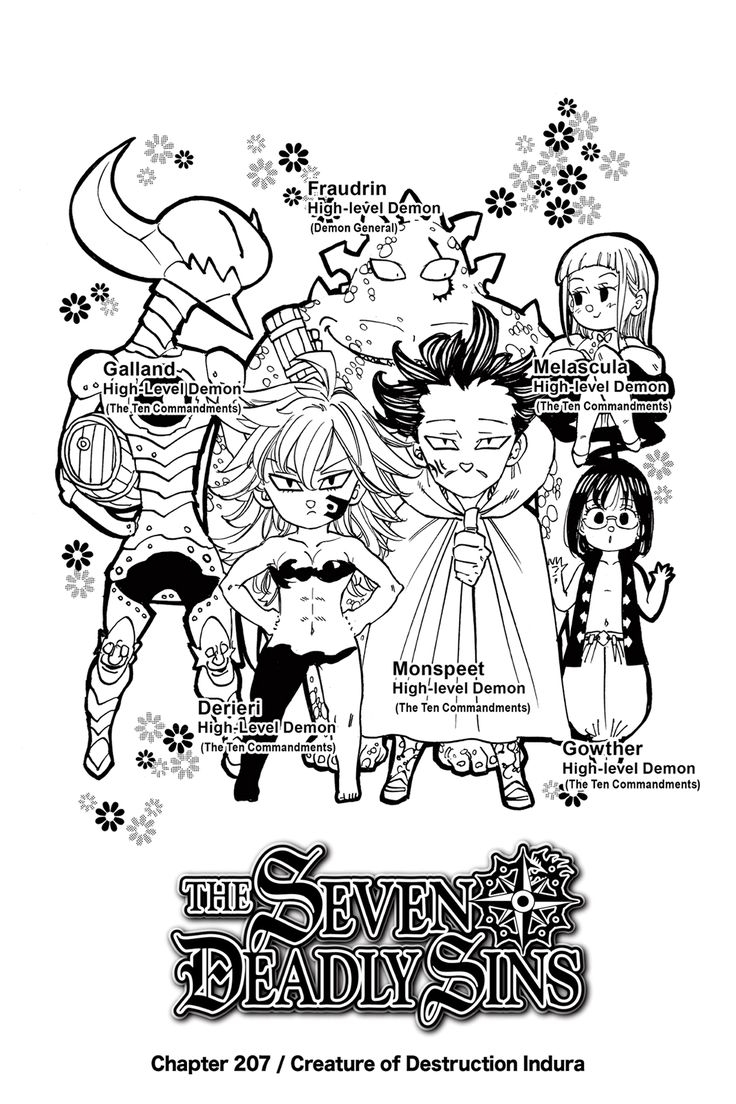 Six Of The Ten Commandments Chibi